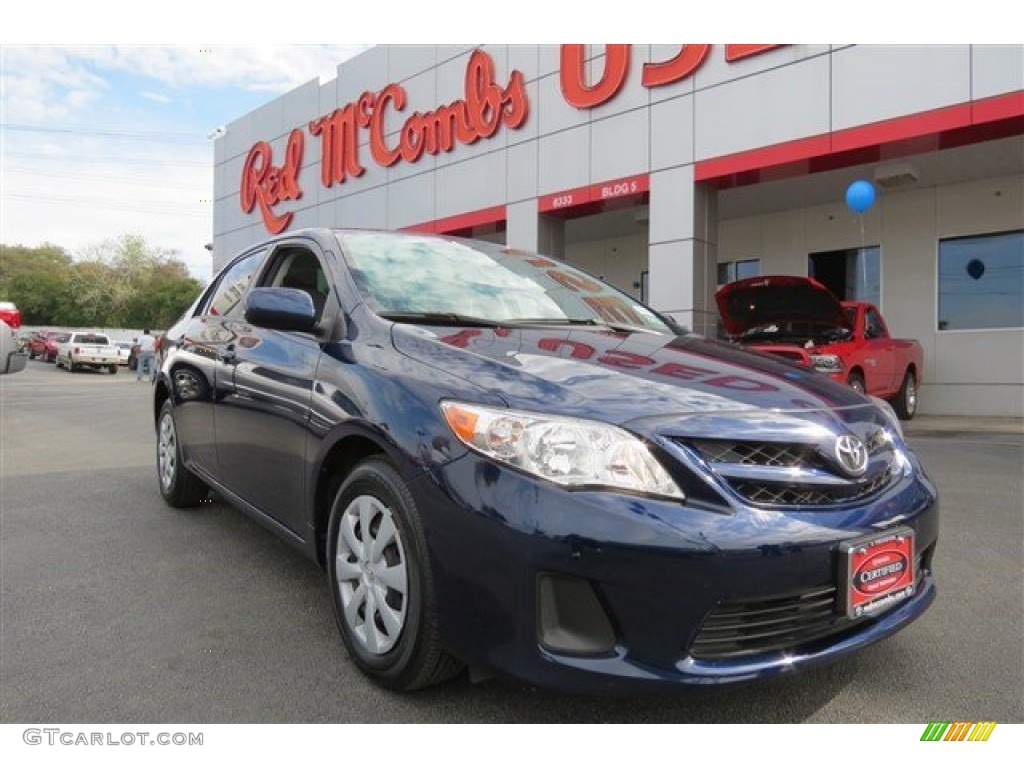 Nautical Blue Metallic Toyota Corolla