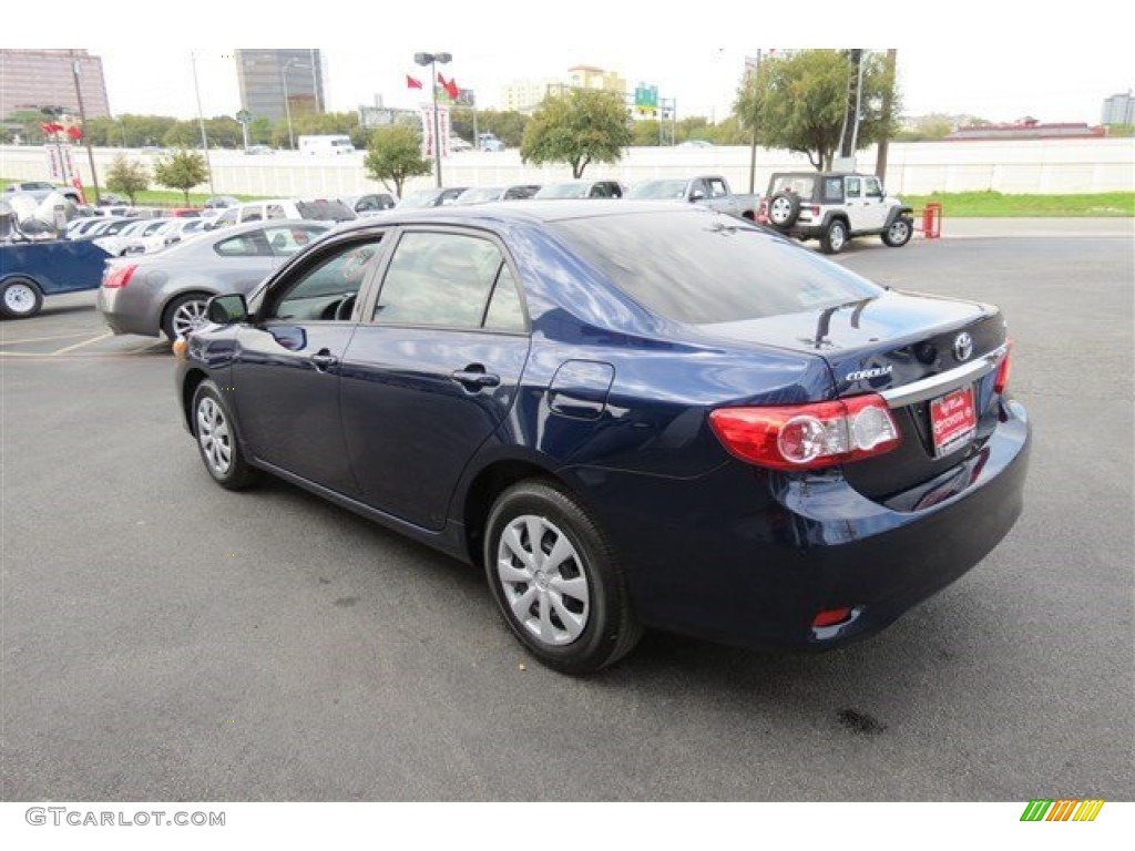 2011 Corolla LE - Nautical Blue Metallic / Ash photo #5