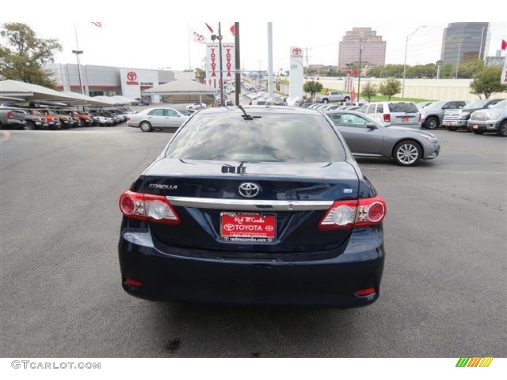 2011 Corolla LE - Nautical Blue Metallic / Ash photo #6