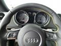 2015 Audi TT S Black Baseball-optic Leather Interior Steering Wheel Photo