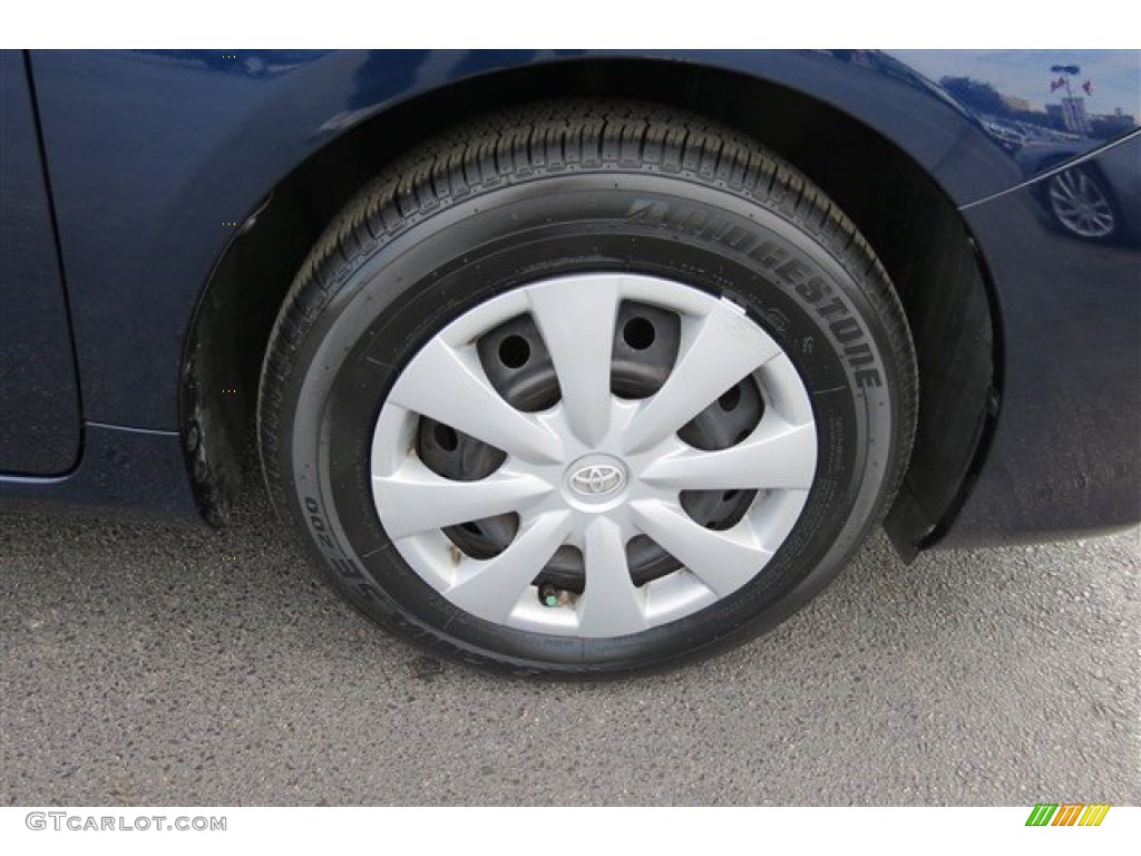 2011 Corolla LE - Nautical Blue Metallic / Ash photo #9