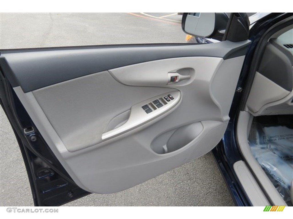 2011 Corolla LE - Nautical Blue Metallic / Ash photo #10