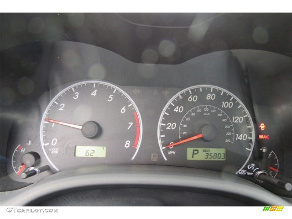 2011 Corolla LE - Nautical Blue Metallic / Ash photo #16