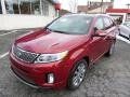 2015 Dark Cherry Kia Sorento SX AWD  photo #4