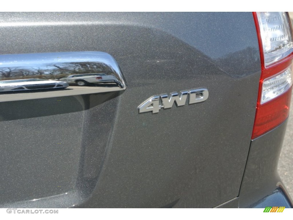 2011 CR-V EX 4WD - Polished Metal Metallic / Black photo #21