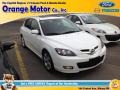 Crystal White Pearl Mica - MAZDA3 s Touring Hatchback Photo No. 1