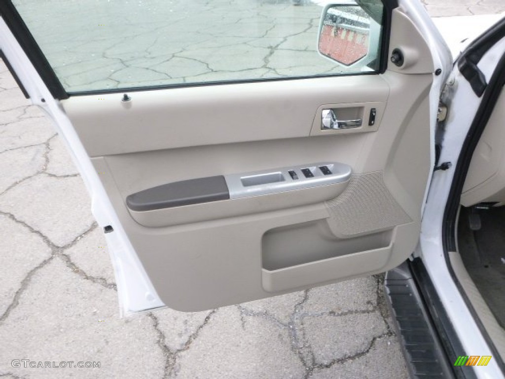 2008 Mariner V6 Premier 4WD - Oxford White / Greystone/Stone photo #11