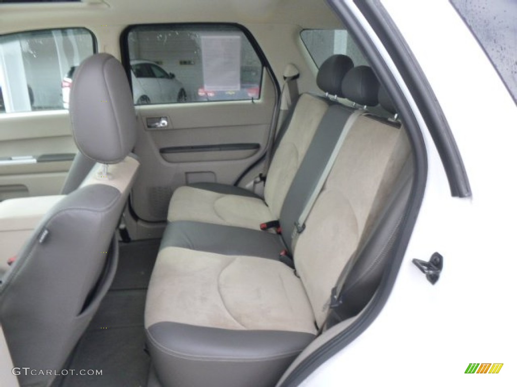 2008 Mariner V6 Premier 4WD - Oxford White / Greystone/Stone photo #12