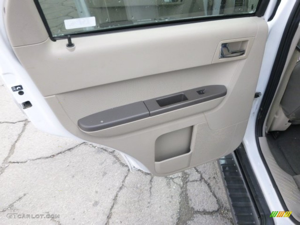 2008 Mariner V6 Premier 4WD - Oxford White / Greystone/Stone photo #13