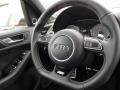 2014 Audi SQ5 Black Leather/Alcantara Interior Steering Wheel Photo