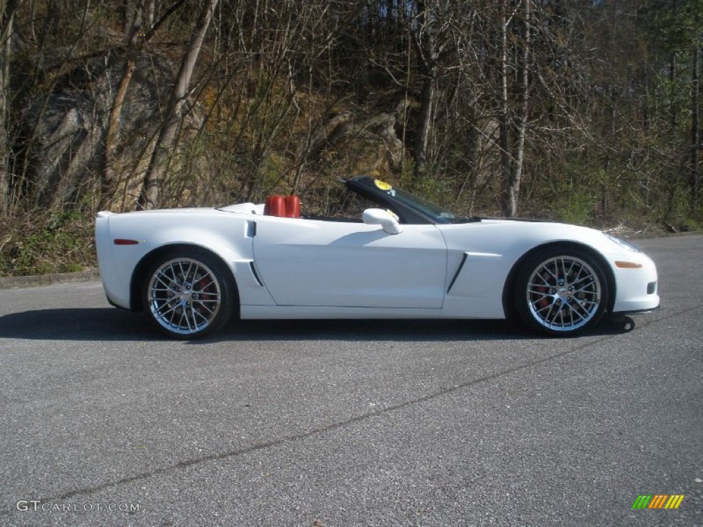Arctic White 2013 Chevrolet Corvette 427 Convertible Collector Edition Exterior Photo #91860656