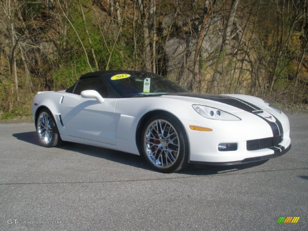 Arctic White 2013 Chevrolet Corvette 427 Convertible Collector Edition Exterior Photo #91861724