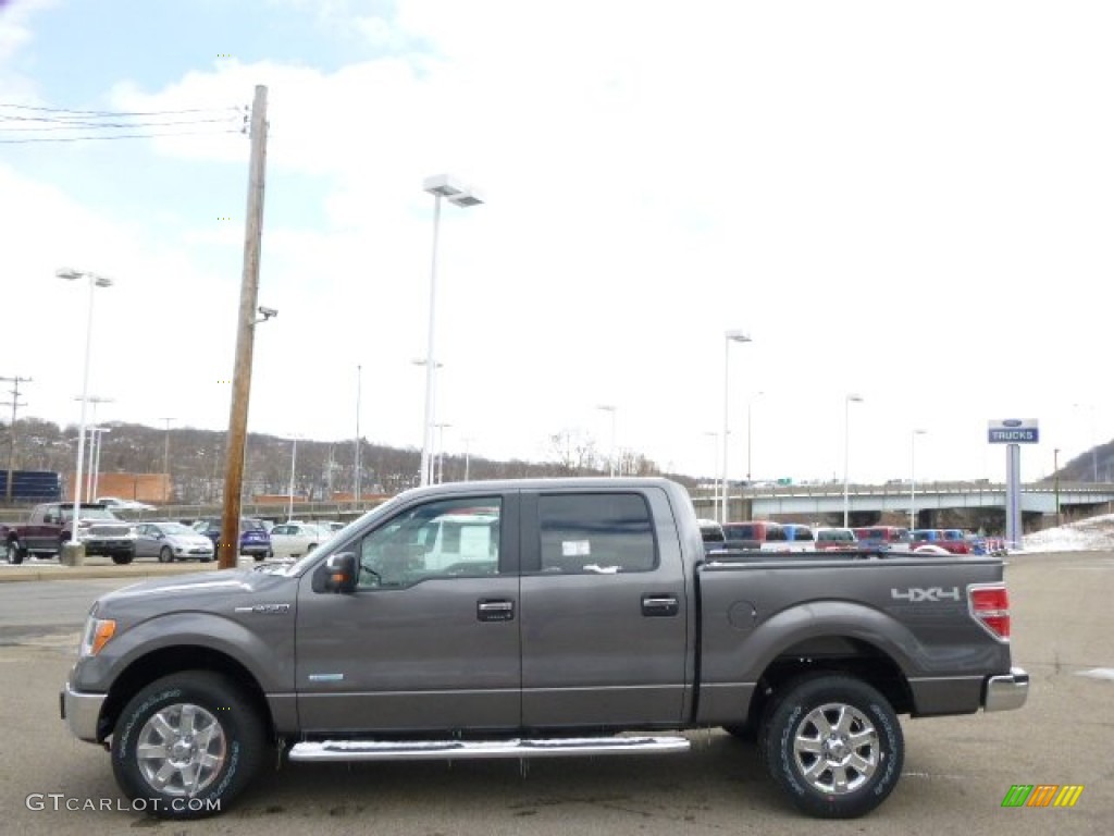 2014 F150 XLT SuperCrew 4x4 - Sterling Grey / Steel Grey photo #5