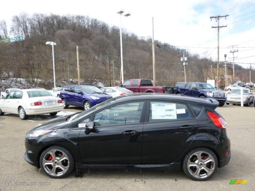 Tuxedo Black 2014 Ford Fiesta ST Hatchback Exterior Photo #91862246
