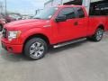 2014 Race Red Ford F150 STX SuperCab  photo #1