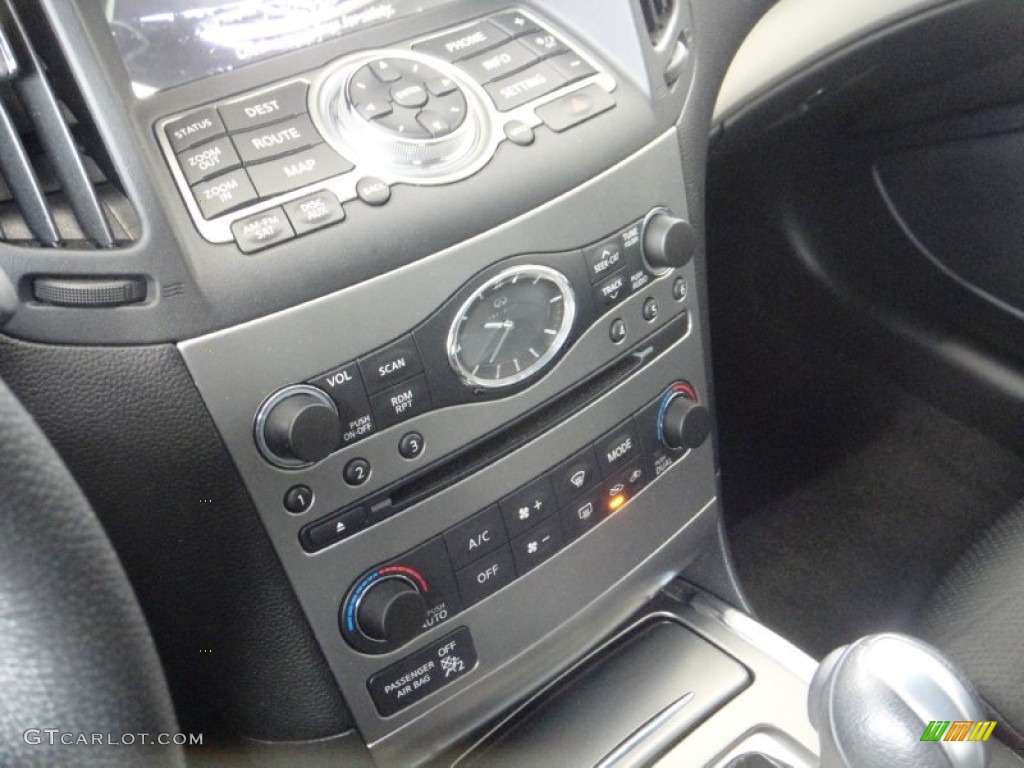 2011 G 37 Journey Coupe - Black Obsidian / Graphite photo #13