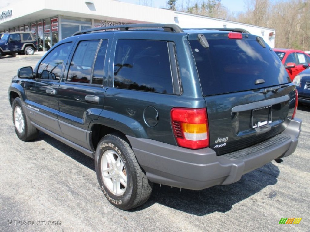 2004 Grand Cherokee Laredo 4x4 - Deep Beryl Green Pearl / Dark Slate Gray photo #7