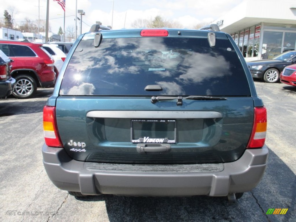 2004 Grand Cherokee Laredo 4x4 - Deep Beryl Green Pearl / Dark Slate Gray photo #8