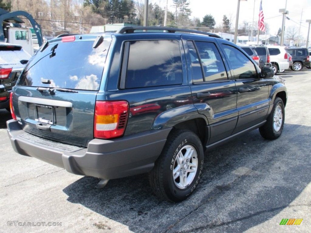 2004 Grand Cherokee Laredo 4x4 - Deep Beryl Green Pearl / Dark Slate Gray photo #10