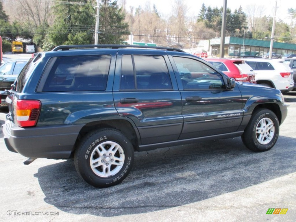 2004 Grand Cherokee Laredo 4x4 - Deep Beryl Green Pearl / Dark Slate Gray photo #12
