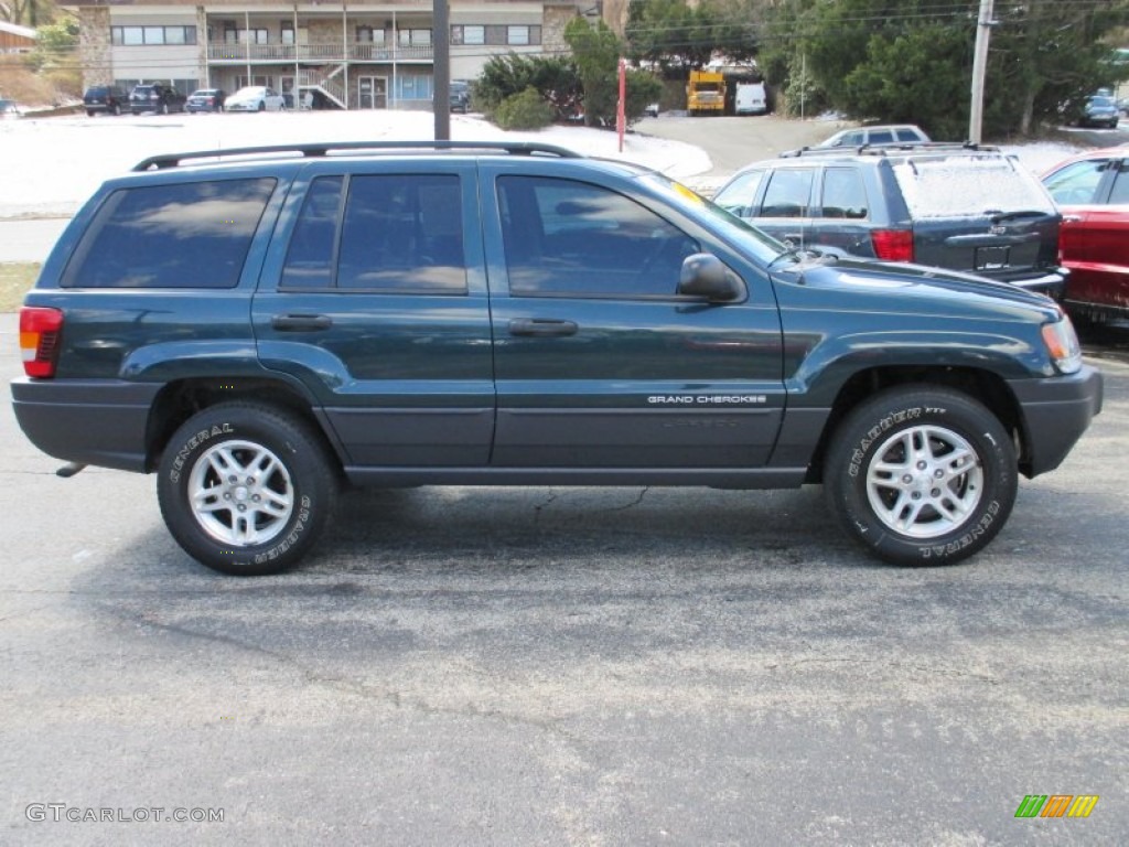 2004 Grand Cherokee Laredo 4x4 - Deep Beryl Green Pearl / Dark Slate Gray photo #13