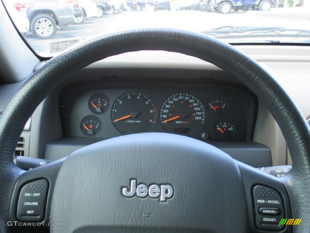 2004 Grand Cherokee Laredo 4x4 - Deep Beryl Green Pearl / Dark Slate Gray photo #21