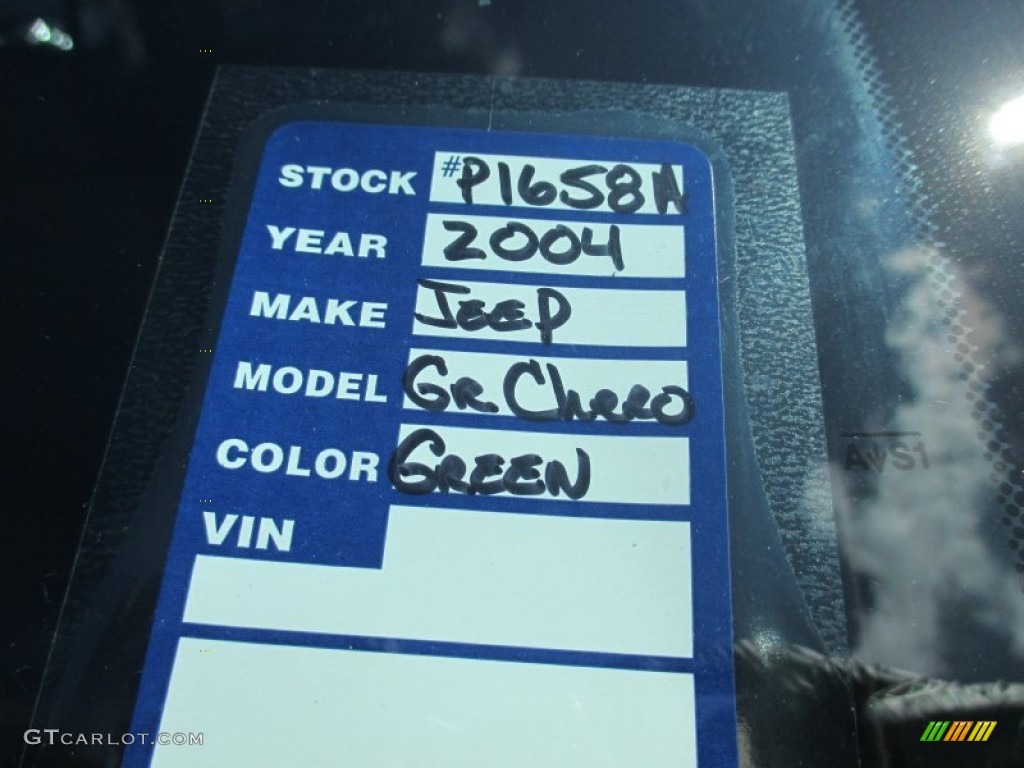 2004 Grand Cherokee Laredo 4x4 - Deep Beryl Green Pearl / Dark Slate Gray photo #26