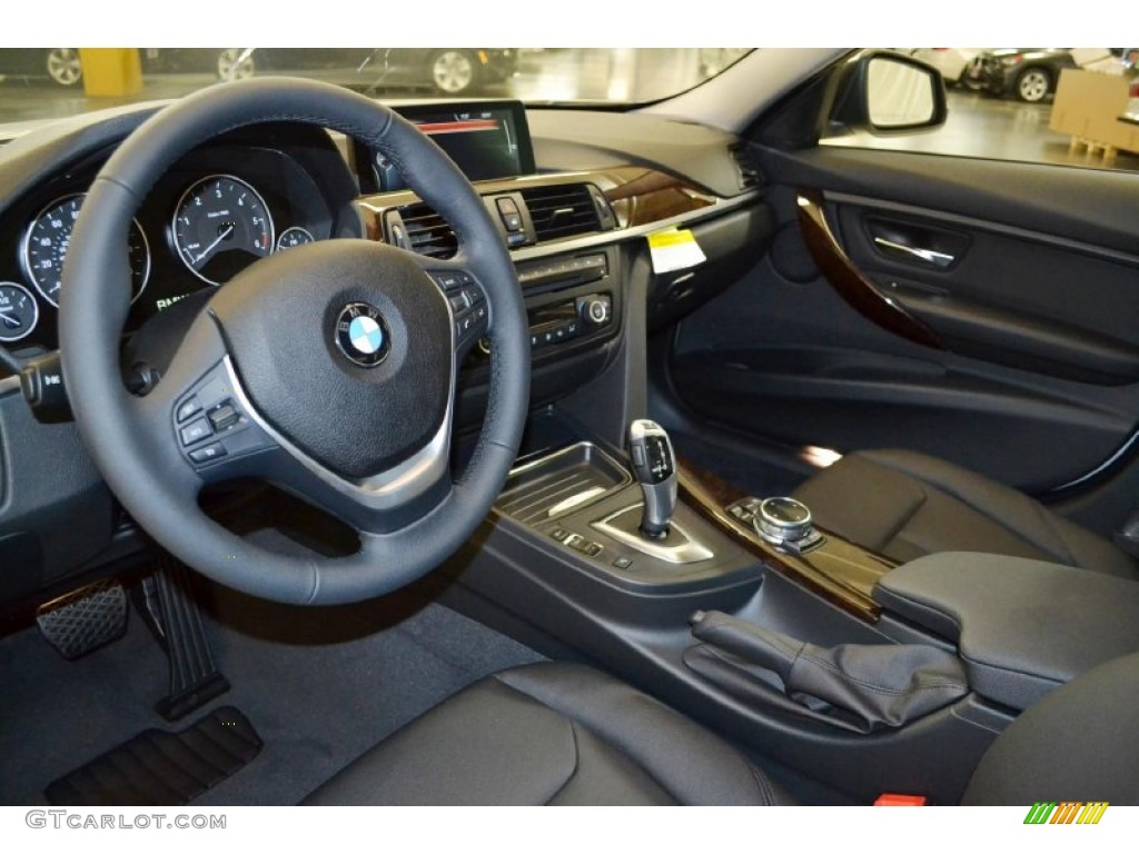 2014 3 Series 328d Sedan - Glacier Silver Metallic / Black photo #6
