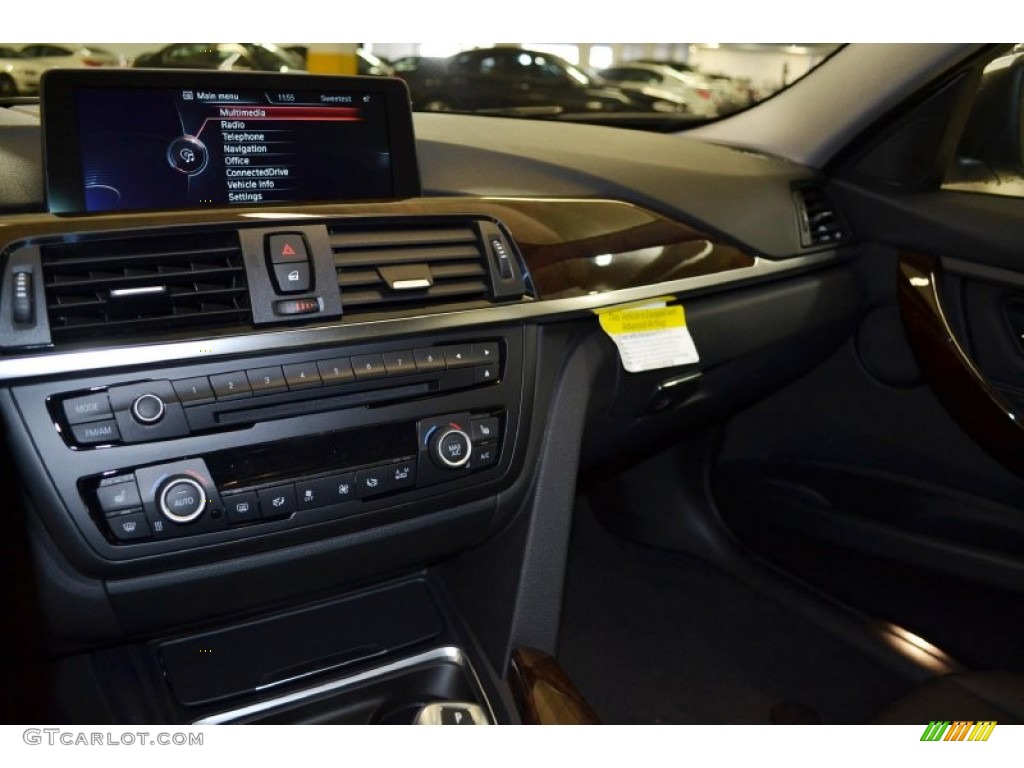 2014 3 Series 328d Sedan - Glacier Silver Metallic / Black photo #7