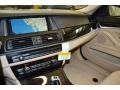 2014 BMW 5 Series Venetian Beige Interior Dashboard Photo