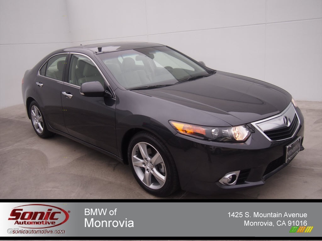 2012 TSX Sedan - Graphite Luster Metallic / Parchment photo #1