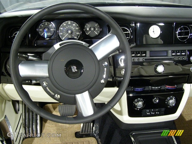 2008 Rolls-Royce Phantom Drophead Coupe,  Steering Wheel, Dashboard 2008 Rolls-Royce Phantom Drophead Coupe Standard Phantom Drophead Coupe Model Parts