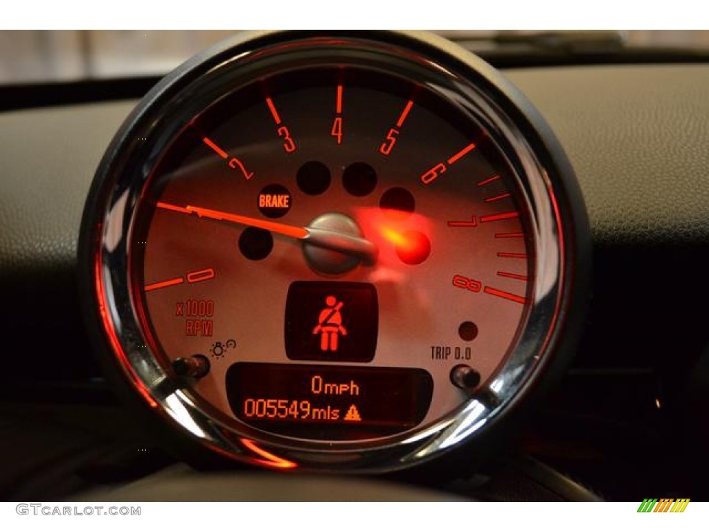 2013 Cooper Coupe - Spice Orange Metallic / Carbon Black Lounge Leather photo #25