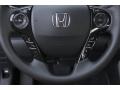 2014 Honda Accord Black Interior Steering Wheel Photo