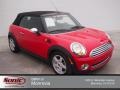 Chili Red 2009 Mini Cooper Convertible