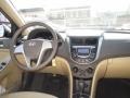 2012 Mocha Bronze Hyundai Accent GLS 4 Door  photo #9