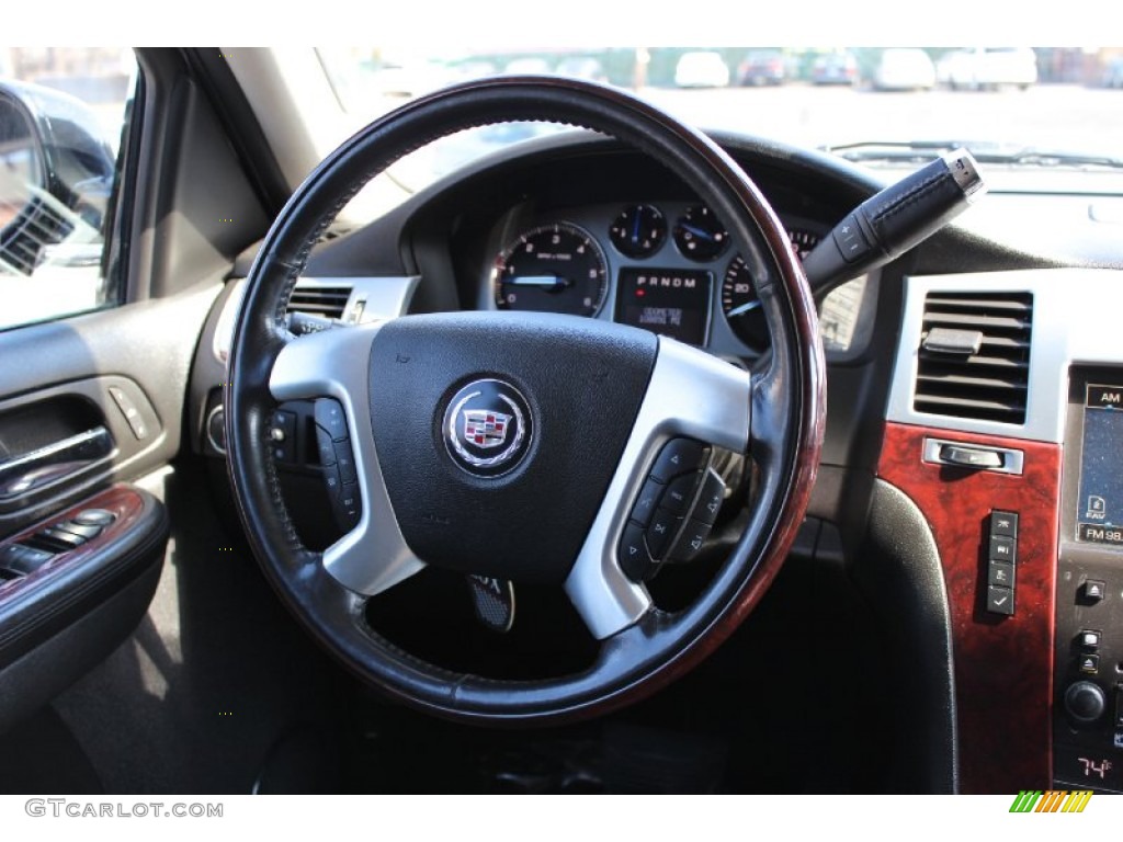 2007 Escalade ESV AWD - Black Raven / Ebony/Ebony photo #18