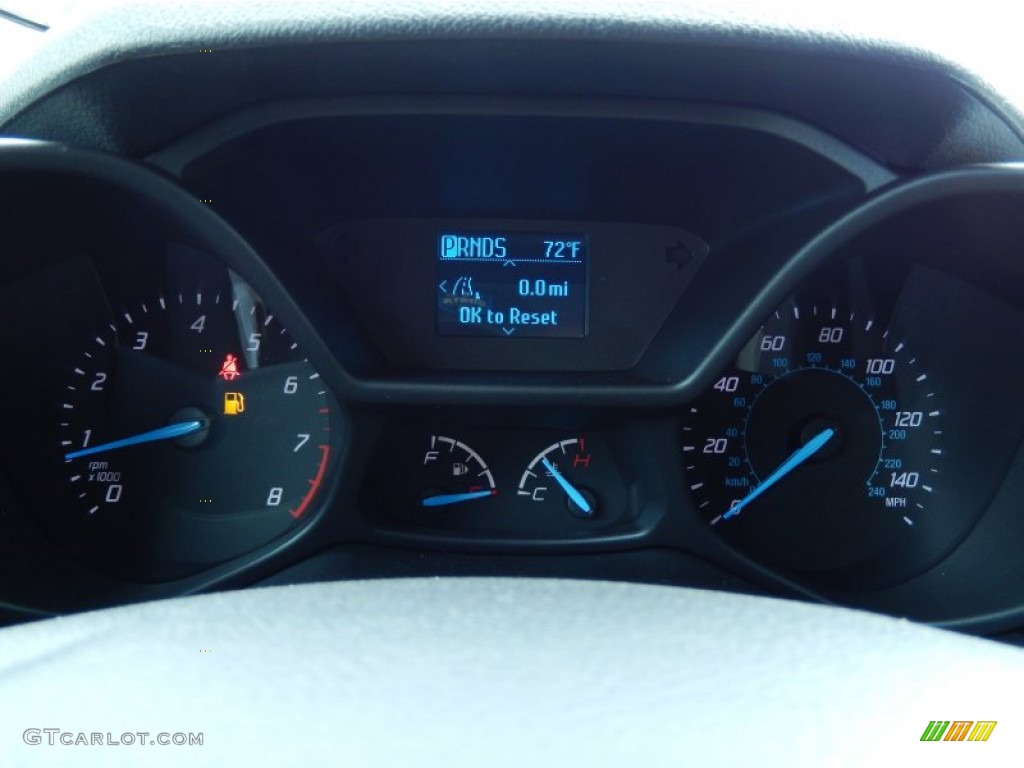 2014 Ford Transit Connect XLT Wagon Gauges Photo #91870718