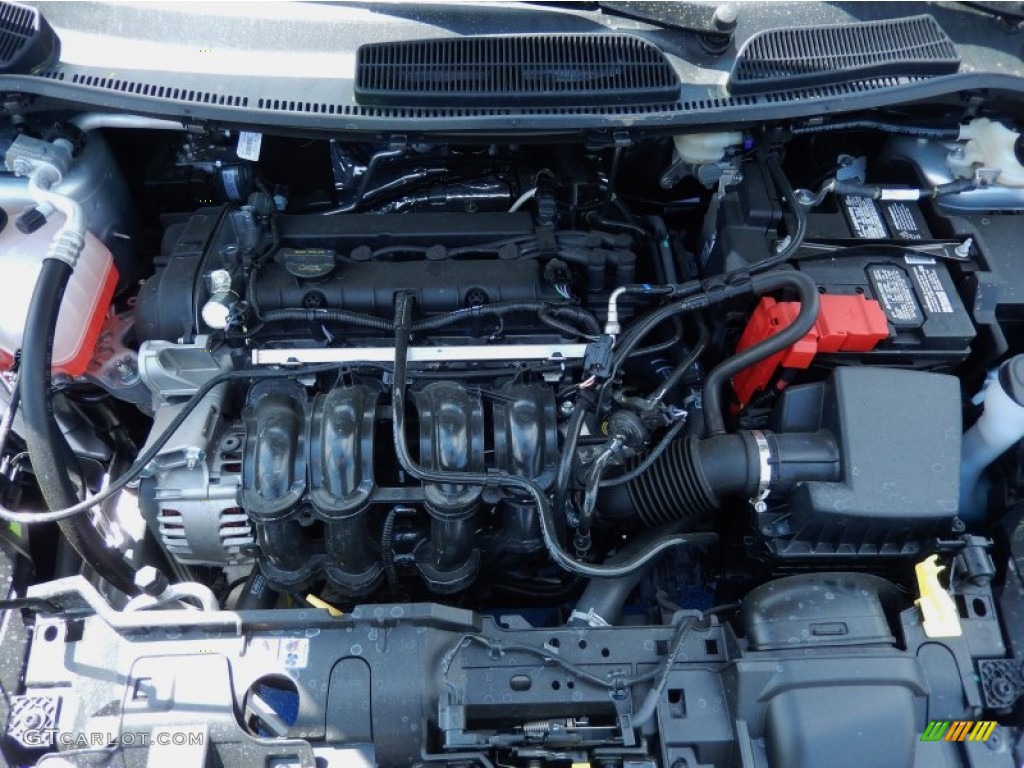2014 Ford Fiesta Titanium Hatchback 1.6 Liter DOHC 16-Valve Ti-VCT 4 Cylinder Engine Photo #91871324