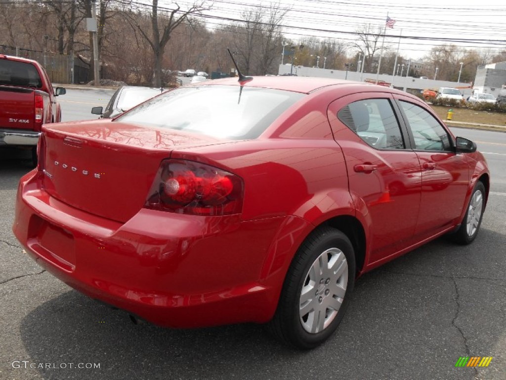 2014 Avenger SE - Deep Cherry Red Crystal Pearl / Black photo #4