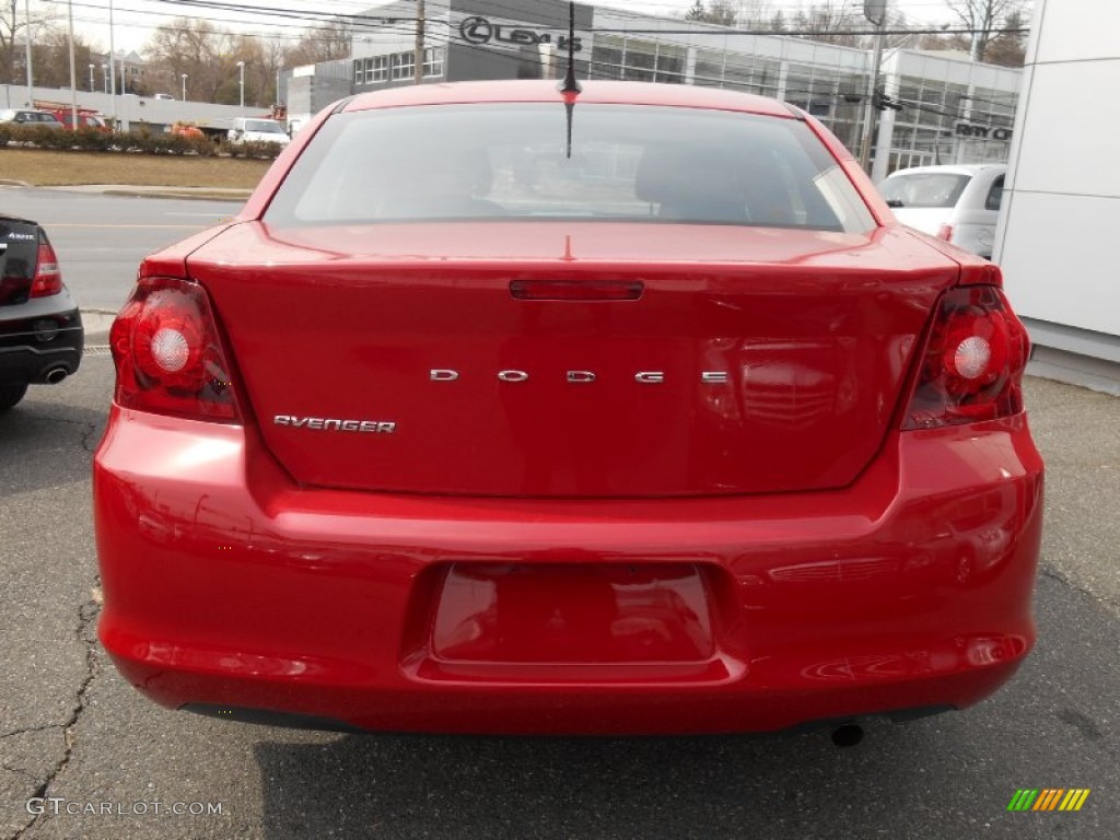 2014 Avenger SE - Deep Cherry Red Crystal Pearl / Black photo #5