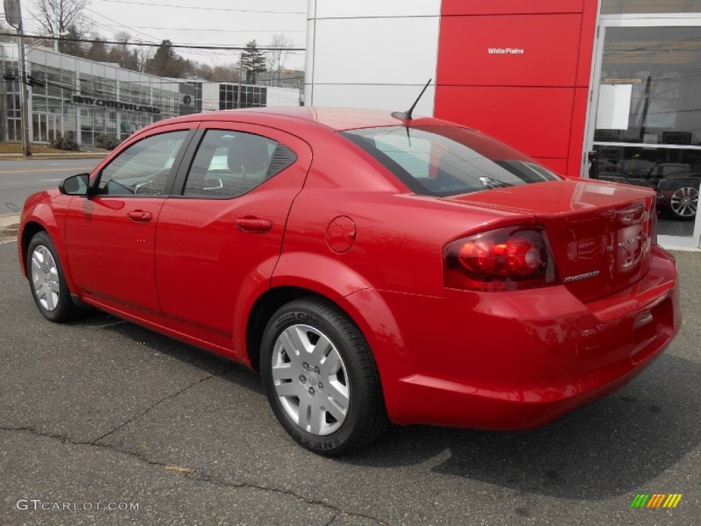 2014 Avenger SE - Deep Cherry Red Crystal Pearl / Black photo #6