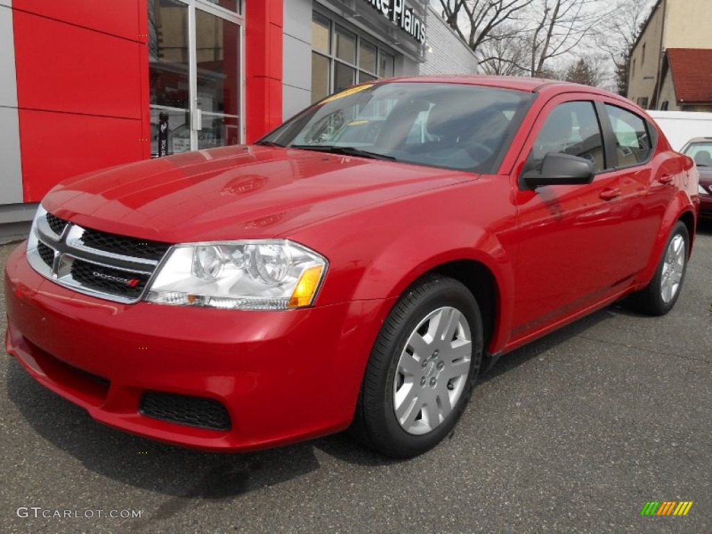 2014 Avenger SE - Deep Cherry Red Crystal Pearl / Black photo #7