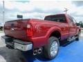 2014 Ruby Red Metallic Ford F350 Super Duty Lariat Crew Cab 4x4  photo #3