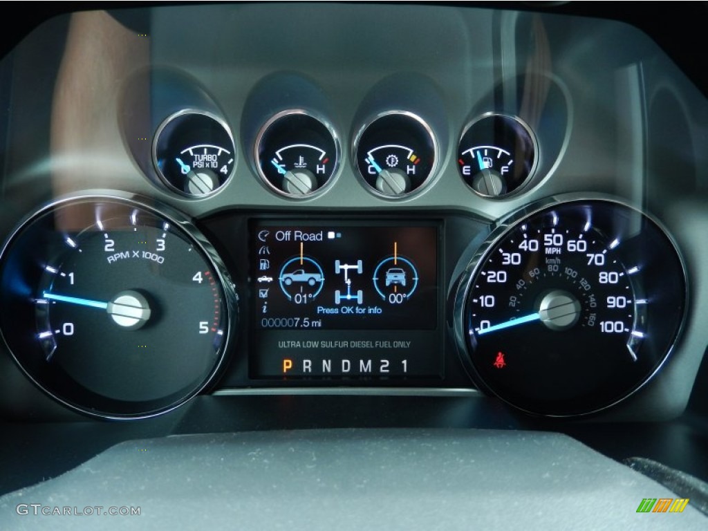 2014 Ford F250 Super Duty Platinum Crew Cab 4x4 Gauges Photos