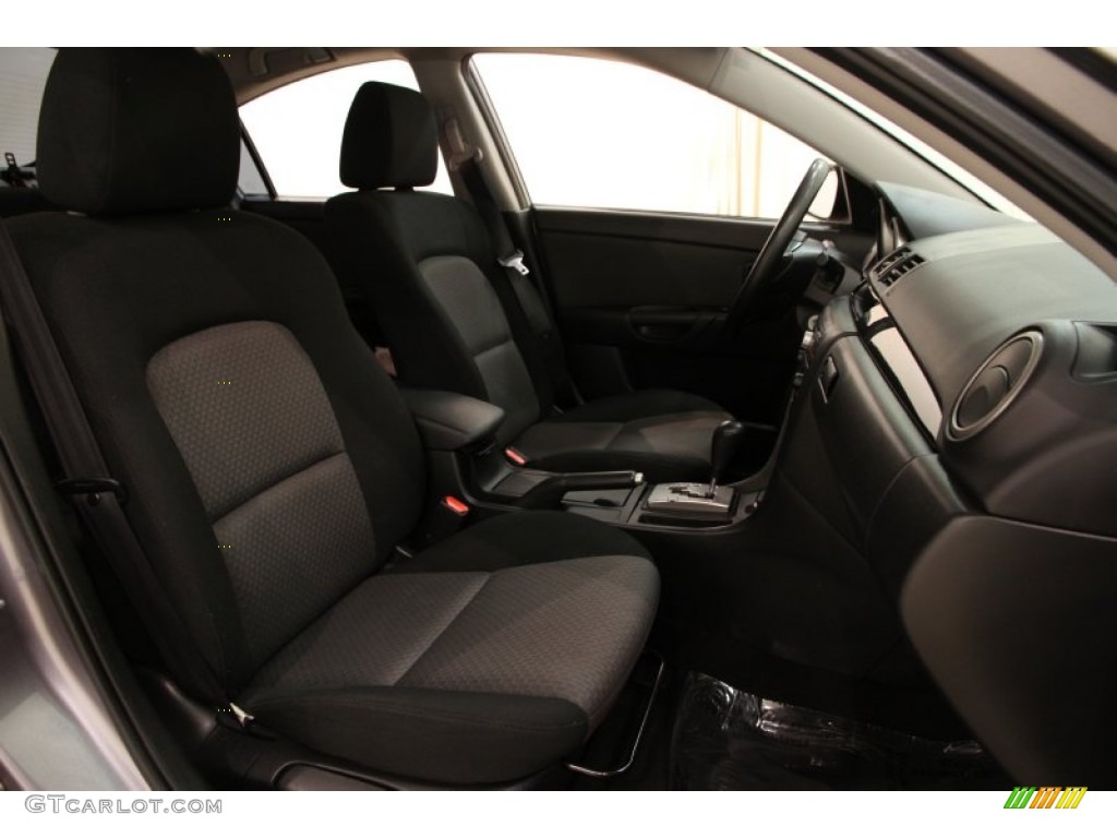 2006 MAZDA3 i Sedan - Titanium Gray Metallic / Black photo #11