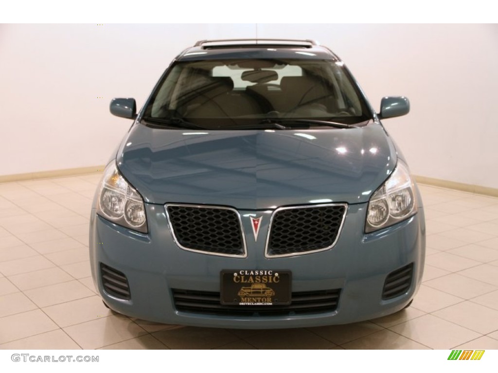 2009 Vibe 2.4 AWD - Mystic Blue Metallic / Ebony photo #2