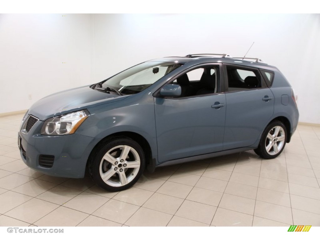 Mystic Blue Metallic 2009 Pontiac Vibe 2.4 AWD Exterior Photo #91872245