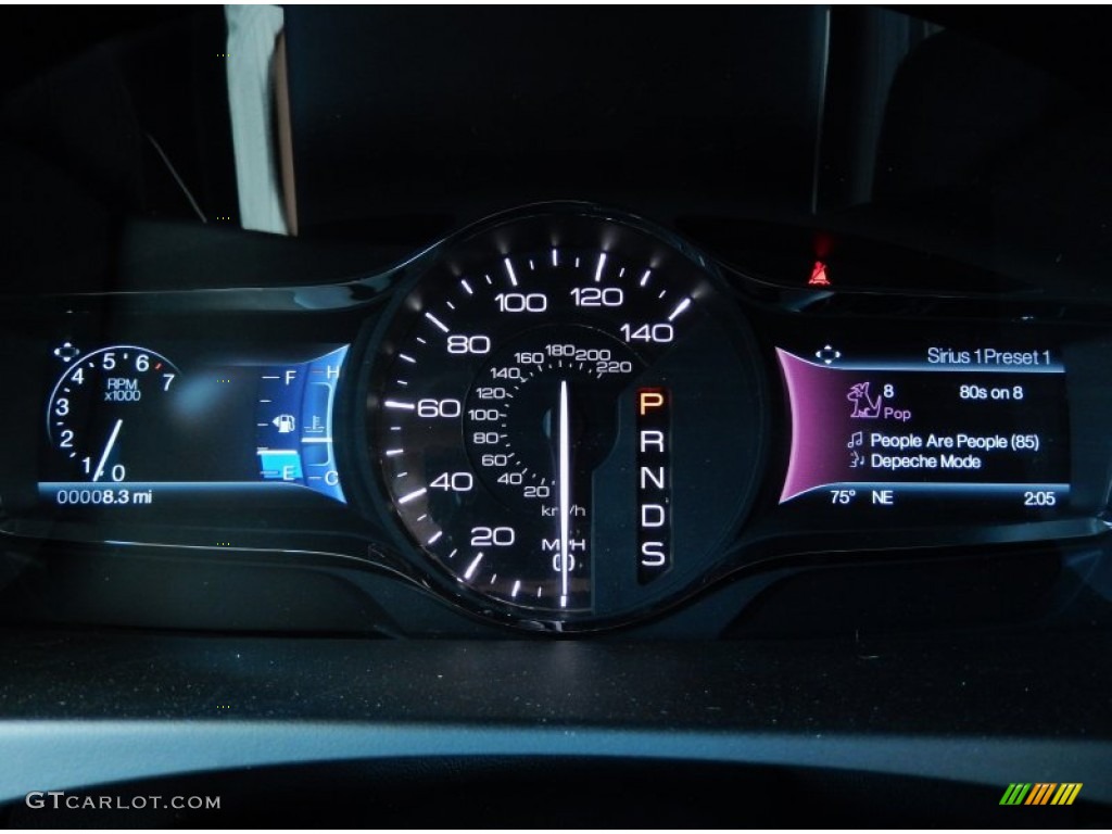 2014 Lincoln MKX FWD Gauges Photo #91873046