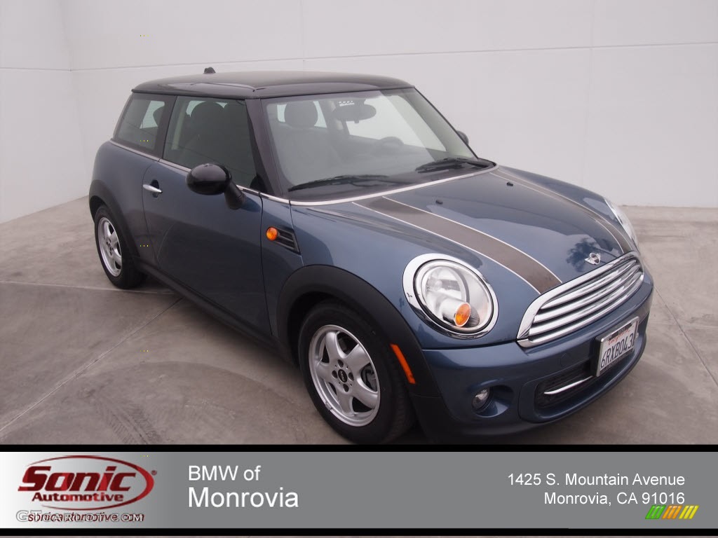 Horizon Blue Metallic Mini Cooper